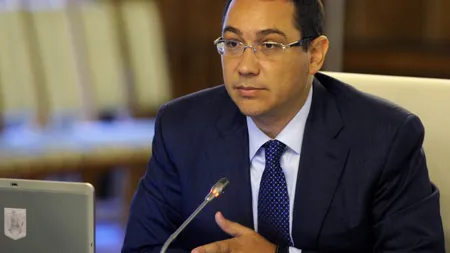Ponta: Nu vreau un guvern USD. Vreau un Guvern USL până-n 2016. Restructurarea îi aparţine lui Antonescu
