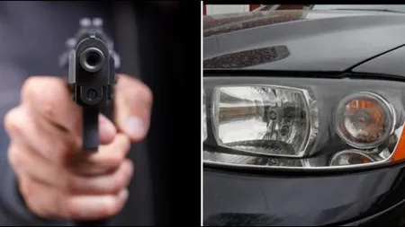 Gloanţe în trafic. Beat şi agresiv, un şofer a fost potolit de poliţie cu focuri de armă