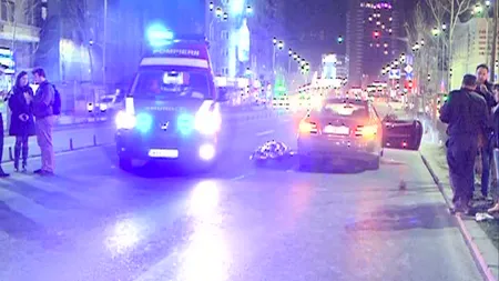 Accident mortal în Capitală: O tânără de 23 de ani a fost spulberată de o maşină în zona Unirii VIDEO