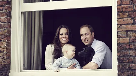 Cel mai frumos bebeluş: Cum arată Prinţul George al Marii Britanii la 8 luni FOTO