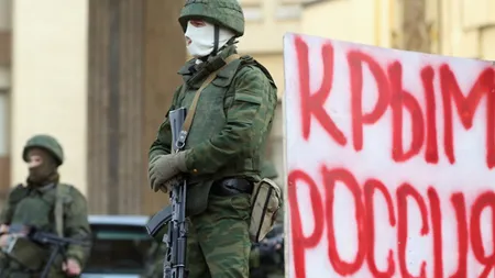 UCRAINA. Declaraţii ŞOCANTE: Crimeea e parte a RUSIEI, iar trupele ucrainene sunt forţe de ocupaţie
