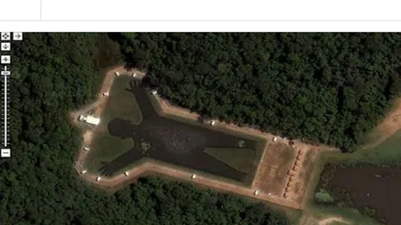 Imagini inedite surprinse de GOOGLE EARTH din SATELIT: Dealuri şi lacuri în formă de oameni GALERIE FOTO