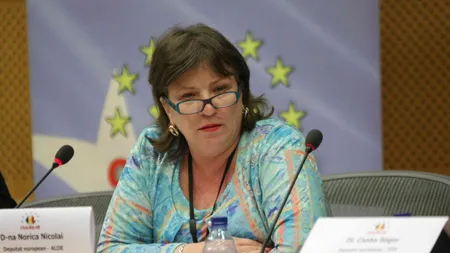 ALEGERI EUROPARLAMENTARE 2014. Norica Nicolai, cap de listă la PNL pentru un nou mandat la PE