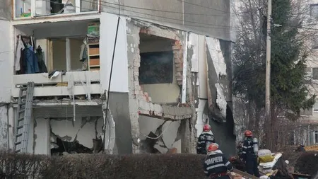 EXPLOZIE într-un bloc din Oneşti. Trei persoane sunt rănite