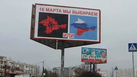UCRAINA: Referendum în Crimeea. Locuitorii sunt puşi să aleagă între Ucraina NAZISTĂ şi Ucraina RUSĂ