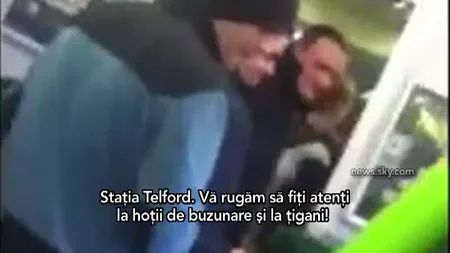 Anchetă în Marea Britanie după apariţia pe internet a unei înregistrări cu un mesaj rasist difuzată în metrou