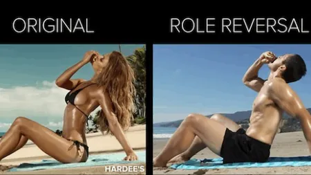 Ce se întâmplă când înlocuieşti femeile sexy cu bărbaţi în reclame VIDEO
