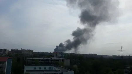 INCENDIU puternic în Capitală, pe Platforma Industrială Republica VIDEO