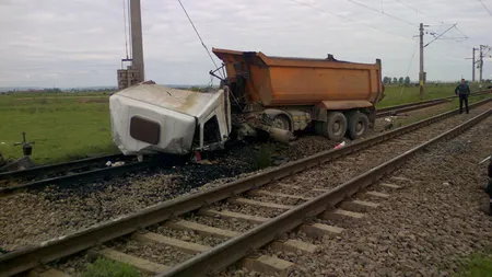 ACCIDENT FEROVIAR grav în Vrancea: Un bărbat a murit