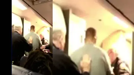 Clipe de groază în avion: Un pasager a vrut să deschidă uşa aeronavei în mijlocul zborului