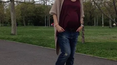 Cum arata Carmen Bruma gravidă în 9 luni. Când se va naşte 