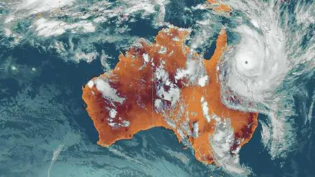 Australia, ameninţată de un ciclon tropical care creşte în intensitate