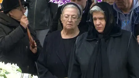 Draga Olteanu Matei şi-a condus soţul pe ultimul drum