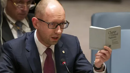 Iaţeniuk: Aviaţia militară rusă încearcă să provoace Ucraina pentru a declanşa un război