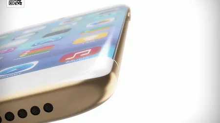 Concept: Să vină oare iPhone 6 cu un display curbat?