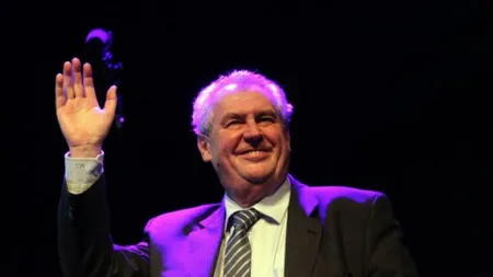 Preşedintele ceh Milos Zeman vine în România