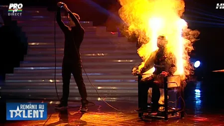 ROMANII AU TALENT 2014: MOMENT ELECTRIZANT în ultima semifinală: 