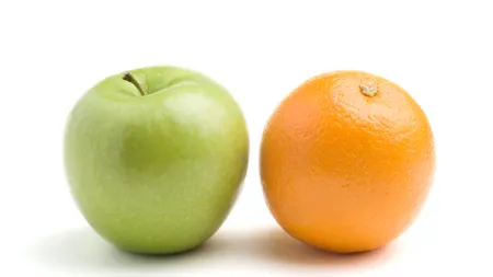 Măr sau portocală? Care este cel mai sănătos fruct