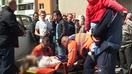 Tragic: Lovită pe trecerea de pietoni, chiar în faţa Prefecturii din Argeş VIDEO