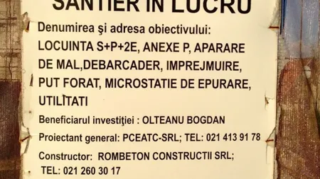 Bogdan Olteanu îşi face palat brancovenesc pe malul lacului Snagov după concesionarea unui teren bisericesc
