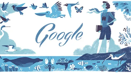 RACHEL LOUISE CARSON, 107 ani de la naştere, GOOGLE DOODLE inedit