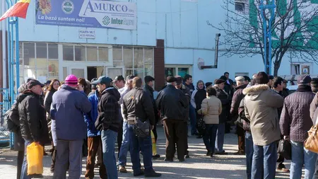 Marş şi miting de protest organizate de salariaţii unei companii din Bacău