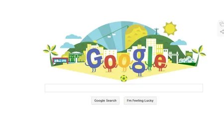 CAMPIONATUL MONDIAL DE FOTBAL 2014. Google Doodle SPECIAL pentru CM 2014