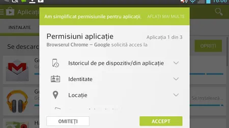 Probleme la Google Play: Sistemul de permisiuni aplicaţie s-a defectat