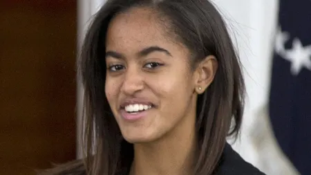 Fiica preşedintelui SUA s-a angajat: Malia Obama lucrează la TELEVIZIUNE