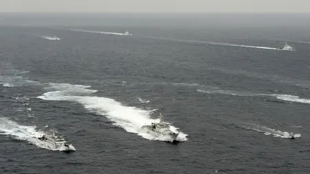 Nave chineze au pătruns în apele teritoriale ale insulelor disputate cu Japonia