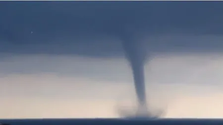 Tornadă la Marea Neagră - VIDEO
