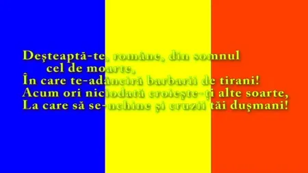 SONDAJ: Ar trebui schimbat imnul naţional? Spune-ţi părerea!