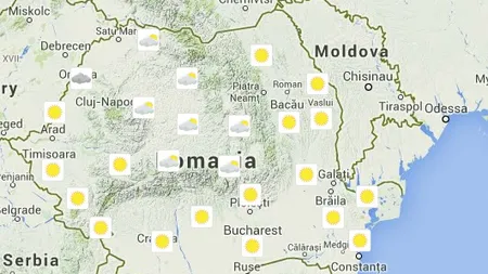 PROGNOZA METEO pe DOUĂ SĂPTĂMÂNI: Temperaturile scad brusc cu 10 grade Celsius