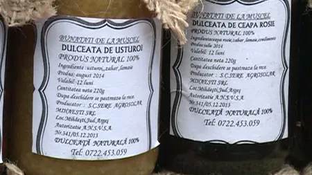 Târg cu produse mai puţin obişnuite: Dulceţuri de gogonele, ardei iute, usturoi sau ceapă roşie VIDEO