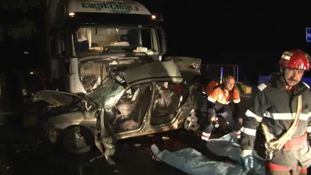 ACCIDENT GRAV pe DN1: Doi morţi şi un rănit grav