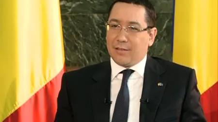 Ponta: Voi negocia cu alţi candidaţi în turul doi. Electoratul lui Dan Diaconescu e compatibil cu al meu