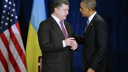 Obama l-a invitat pe Poroşenko la Casa Albă. Vizita noului preşedinte de la Kiev va avea loc în 18 septembrie