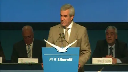 CONGRES PLR: Călin Popescu Tăriceanu îşi lansează oficial partidul în bătălia politică