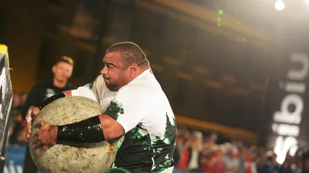 Krzysztof Radzikowski, câştigătorul Strongman Champions League la Sibiu FOTO