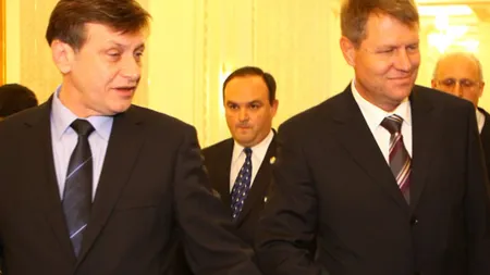 ALEGERI PREZIDENŢIALE 2014. Klaus Iohannis: M-aş fi aşteptat la altceva din partea lui Crin Antonescu