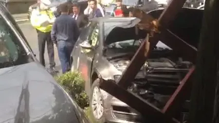 Lider de partid, implicat într-un accident rutier