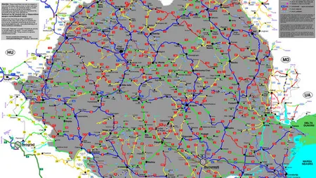 A apărut site-ul cu HARTA STĂRII DRUMURILOR din România