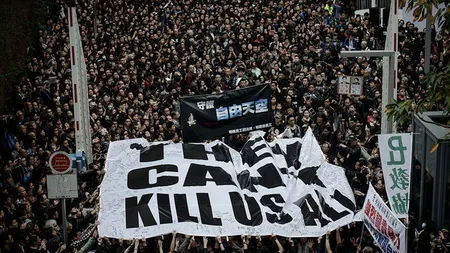 Proteste la Hong Kong: Liderii protestatarilor au stabilit termenul limită pentru satisfacerea cererilor VIDEO