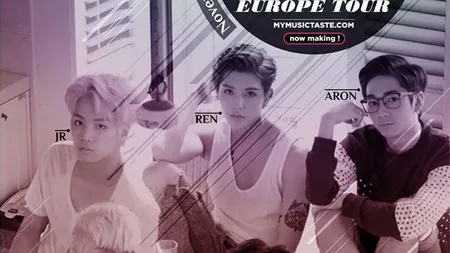 Evenimentul K Pop al anului: NU'EST concertează la Bucureşti pe 29 noiembrie