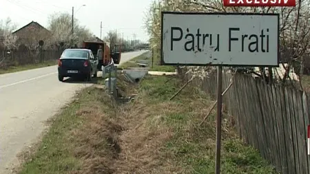 Satul Patru Fraţi, din Ialomiţa, este cel mai semnalizat sat din România VIDEO