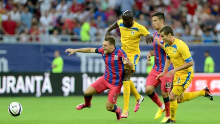 PETROLUL-STEAUA. Meciul a fost oprit după ce fanii celor două echipe s-au bombardat cu TORŢE FOTO