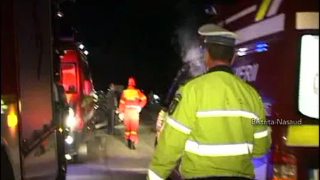 Moarte înfiorătoare pentru un bistriţean: O bucată de lemn căzută dintr-o căruţă i s-a înfipt direct în gât