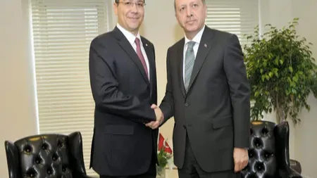 Victor Ponta s-a întâlnit cu preşedintele Turciei la New York