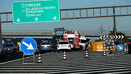 ACCIDENT GRAV în Italia. Şase ROMÂNI AU MURIT, alţi trei sunt răniţi