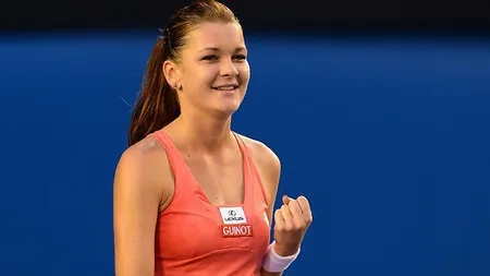 SIMONA HALEP-AGNIESZKA RADWANSKA. Poloneza a pozat goală FOTO